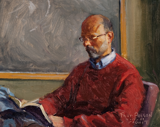 Thor Polson painting by Joe Paquet Thor Polson painting by Joe Paquet
